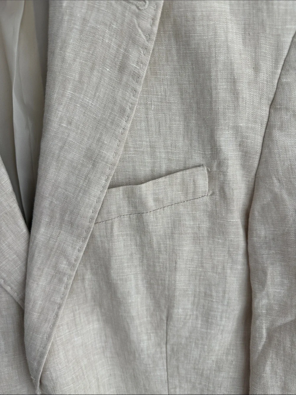 Linen club room luxury blazer